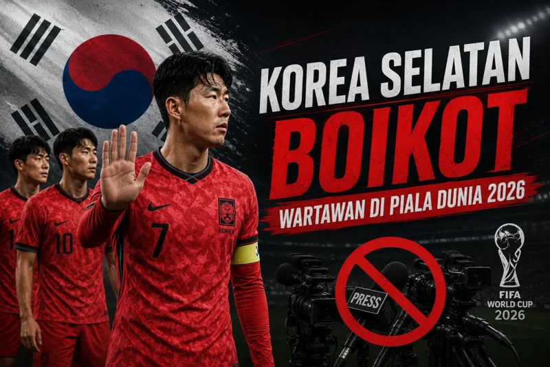 Korea Selatan Boikot Wartawan di Piala Dunia 2026.webp
